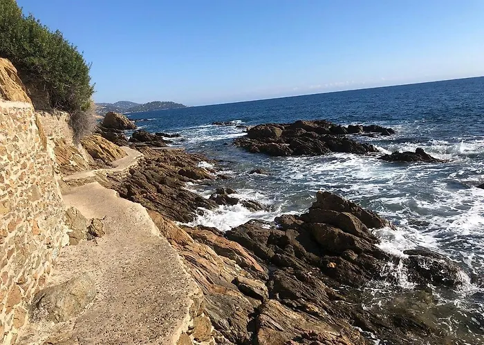 公寓 Studio Lavandou Avec Parking Prive Proche Mer 勒拉旺杜